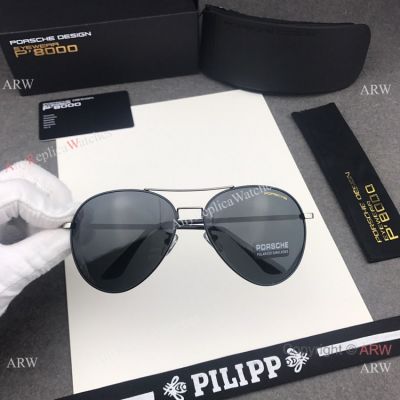 2019 New Porsche Sunglasses Replica Black&Gray Men Sunglasses